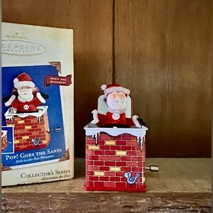 Hallmark Pop! Goes The Santa Ornament